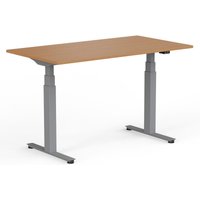 Yo Yo Wellness SMART Height Adjustable Standing Desk180 x 80cm, Beech