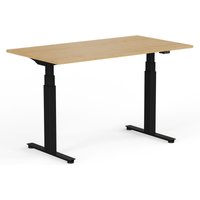 Yo Yo Wellness SMART Height Adjustable Standing Desk 180 x 80cm, Maple