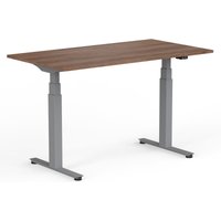 Yo Yo Wellness SMART Height Adjustable Standing Desk 100 x 60 cm, Nebraska Oak
