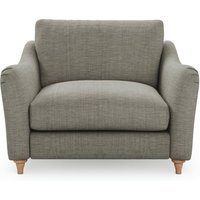 Hattie Slub Faux Linen Snuggle Sofa