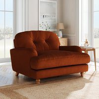 Martha Matte Plush Velvet Snuggle Sofa