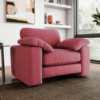 Magnus Vintage Soft Chenille Snuggle Sofa