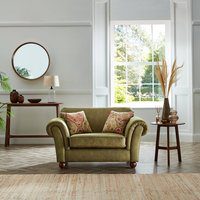 Angus Faux Leather Combo Snuggle Chair