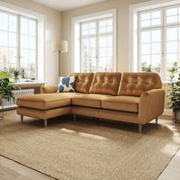 Sven Opulent Velvet Large Corner Chaise Sofa