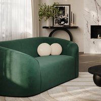 Zuma 2 Seater Sofa, Velvet
