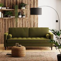 Zoe Velvet 3 Seater Sofa