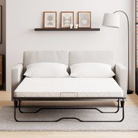 Zoe Boucle 3 Seater Double Sofa Bed