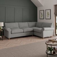 Rosa Soft Chenille Large Corner Sofa