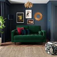 Zoe Velvet 2 Seater Sofa