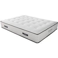Silvis Harmony Memory Foam Super King Size Mattress In White