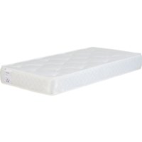 Akron Fabric Single Mattress In Ivory