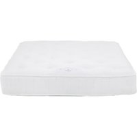 Saratoga 1000 Fabric King Size Pocket Mattress In White