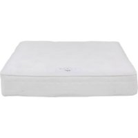 Saratoga 1400 Fabric Super King Size Pocket Mattress In White