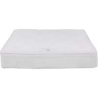 Saratoga 1400 Fabric King Size Pocket Mattress In White