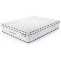 Paige Fabric Super King Size Mattress In White