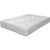 Eastlake Fabric Pocket Sprung King Size Mattress In White