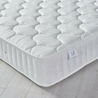 Neptune Spring Quilted Damask Fabric Mattress - 5ft King Size (150 x 200 cm)