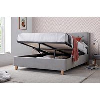 Abigail Upholstered Ottoman Bed, Bedmaster_Pink Velvet, King Size