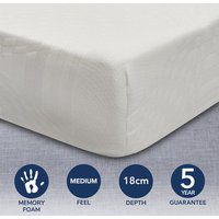 Comfortzone Memory Foam Medium Rolled Mattress