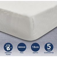 Comfortzone Memory Foam Medium Rolled Mattress
