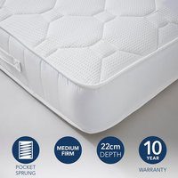 Fogarty Dreamy Comfort Gel Top 1500 Pocket Sprung Mattress