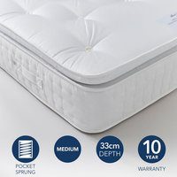 Fogarty Dreamy Comfort Pillow Top 1000 Pocket Sprung Mattress
