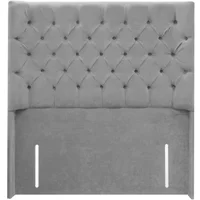 ASC Alexis Grand Lux 2ft6 Small Single Fabric Floor Standing Headboard
