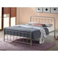 Time Living Miami 4ft Small Double Pebble Metal Bed Frame