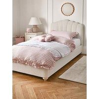 Very Home Shelly Boucle Kids Single Bed With Mattress Options (Buy &Amp; Save!) - Bed Frame With Premium Mattress