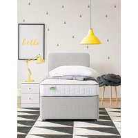 Airsprung Luna Comfort Quilted Children'S Divan Bed With Storage Options - Headboard Included
