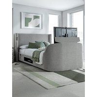 Very Home Utopia Tv Bed With Dolby Sound System And Airsprung Mattress Options - Bed Frame With Airsprung Gold Mattress