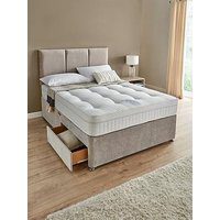 Very Home Sheridan Divan Base, Comfort Plus Mattress And Headboard - Fsc&Reg; Certified
