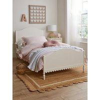 Very Home Scallop Single Bed With Mattress Options (Buy &Amp; Save!) - Fsc Certified - Bed Frame Only