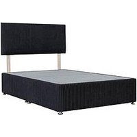 Airsprung Jumbo Cord Divan Base Only (Headboard Not Included)