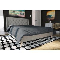 Novogratz Her Majesty Bed, Linen