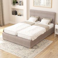 Grant Saxon Twill Adjustable Bed