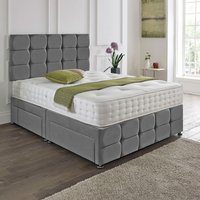 Rio Matching Headboard & Footboard Divan Set  - Choice of Mattress & Optional Storage