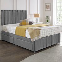 Oslo Matching Headboard & Footboard Divan Set - Choice of Mattress and Optional Storage