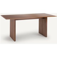 Minela L180cm Solid Walnut Table (Seats 6)