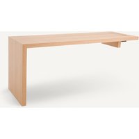 Mikube L175cm Oak Desktop with Support