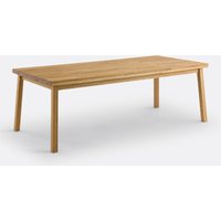 Cennas Solid Oak Dining Table (Seats 8)