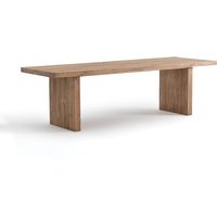 Malu Rectangular Pine Dining Table (Seats 8-10)