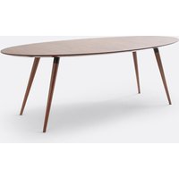 Watford Walnut Elliptical Dining Table (Seats 6-8)