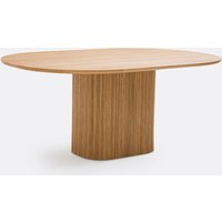 Tamula Oak Veneer Dining Table (Seats 6-8)
