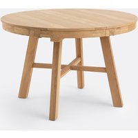 Zebarn Extendable Round Table (Seats 4-8)