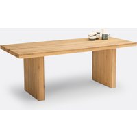 Vova Solid Oak Dining Table (Seats 6/8)