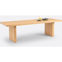 Vova Solid Oak Dining Table (Seats 8-10)