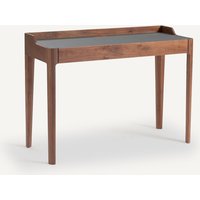 Junius Walnut & Linoleum Desk, designed by E. Gallina