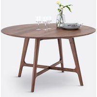 Larsen Round Walnut Table (Seats 4-6)