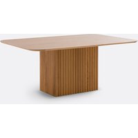 Onate Oak Dining Table with Central Base (Seats 6-8)